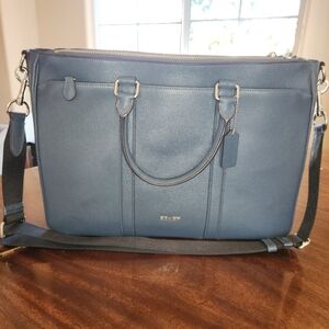 COACH Metropolitan Bag/Briefcase- LIKE NEW- Midnight Blue- unisex
